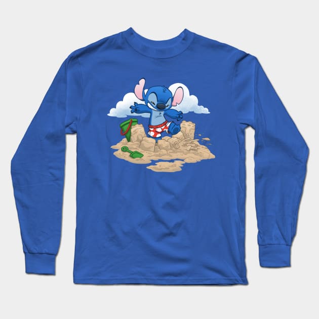 Badness Level: High Long Sleeve T-Shirt by Dooomcat